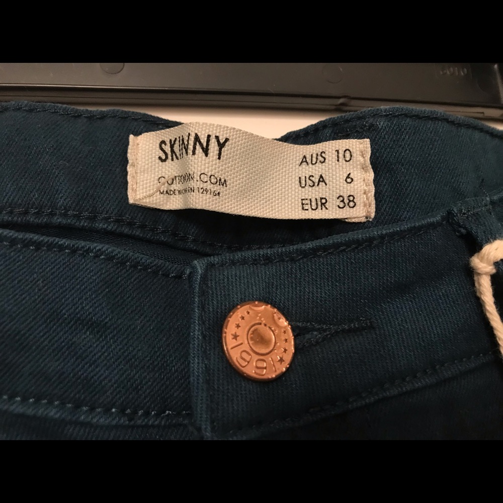 Cotton On Skinny Jeans - Hunter Green